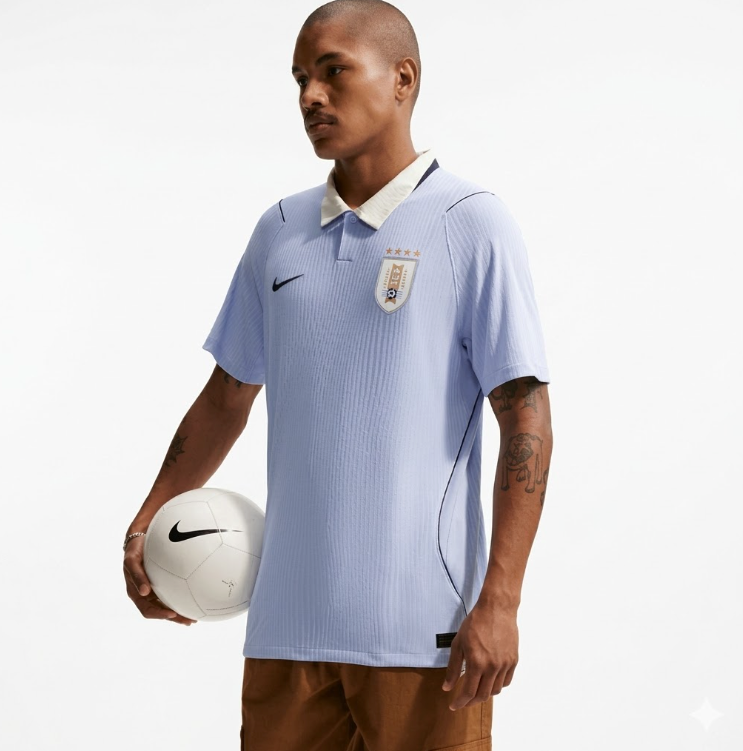 CAMISA URUGUAI TITULAR COPA 26/27 JOGADOR