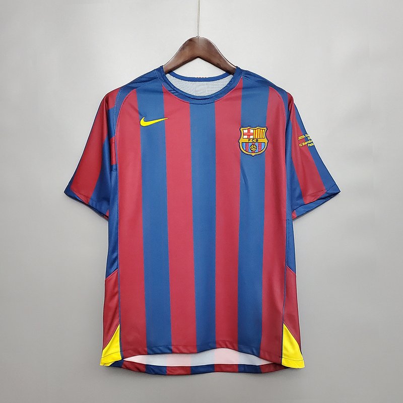CAMISA BARCELONA RETRO 2006 - TORCEDOR