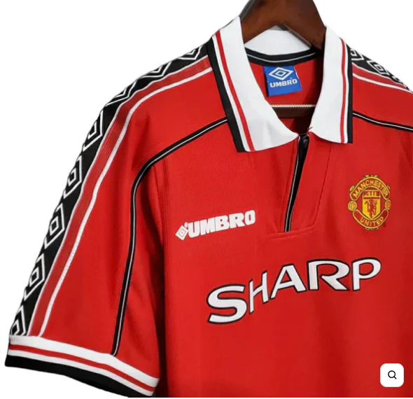 CAMISA MANCHESTER UNITED RETRO 1998