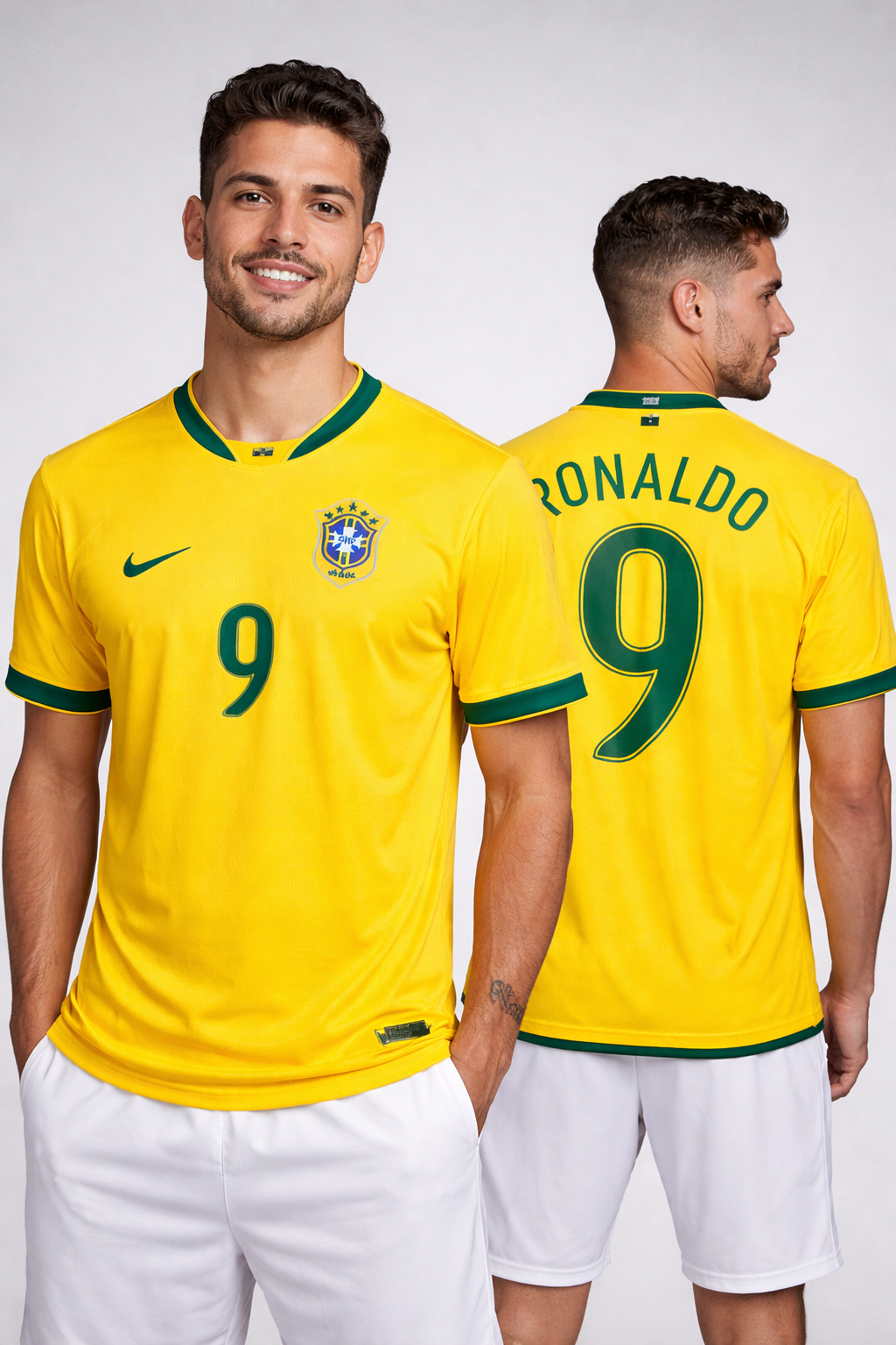 CAMISA BRASIL RETRO 2006 - RONALDO