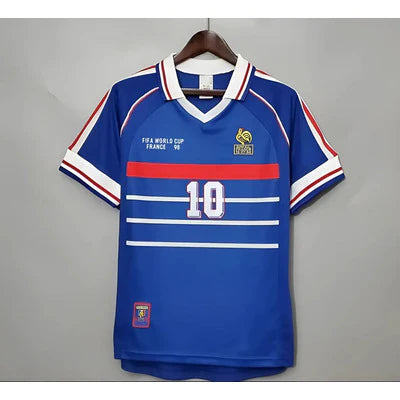 CAMISA FRANÇA RESERVA RETRO 1998 - ZIDANE